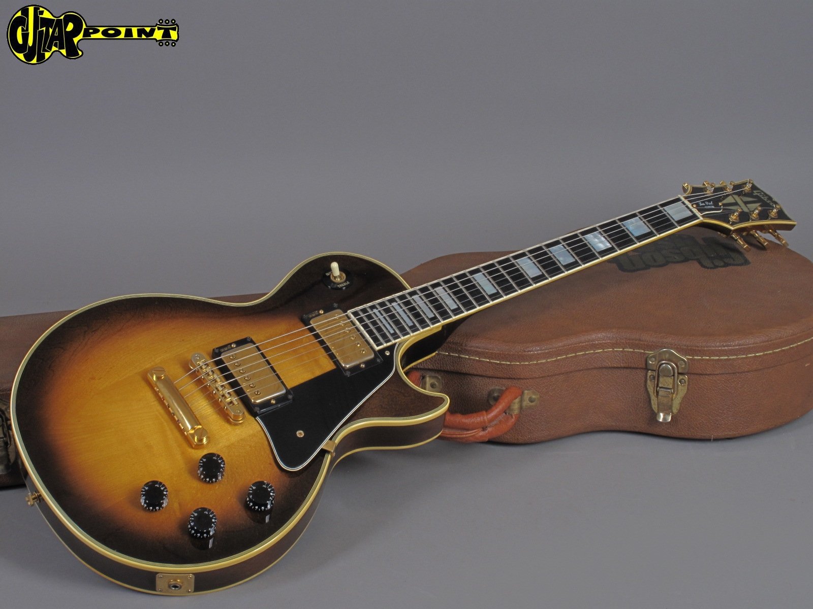 1984 Gibson Les Paul Custom – Honeyburst – GuitarPoint