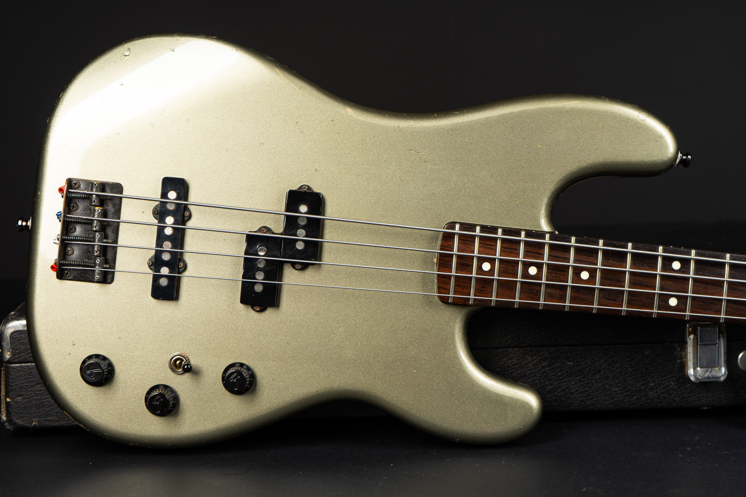 1985 Fender Jazz Bass Special PJ-555 - Gun Metallic first year