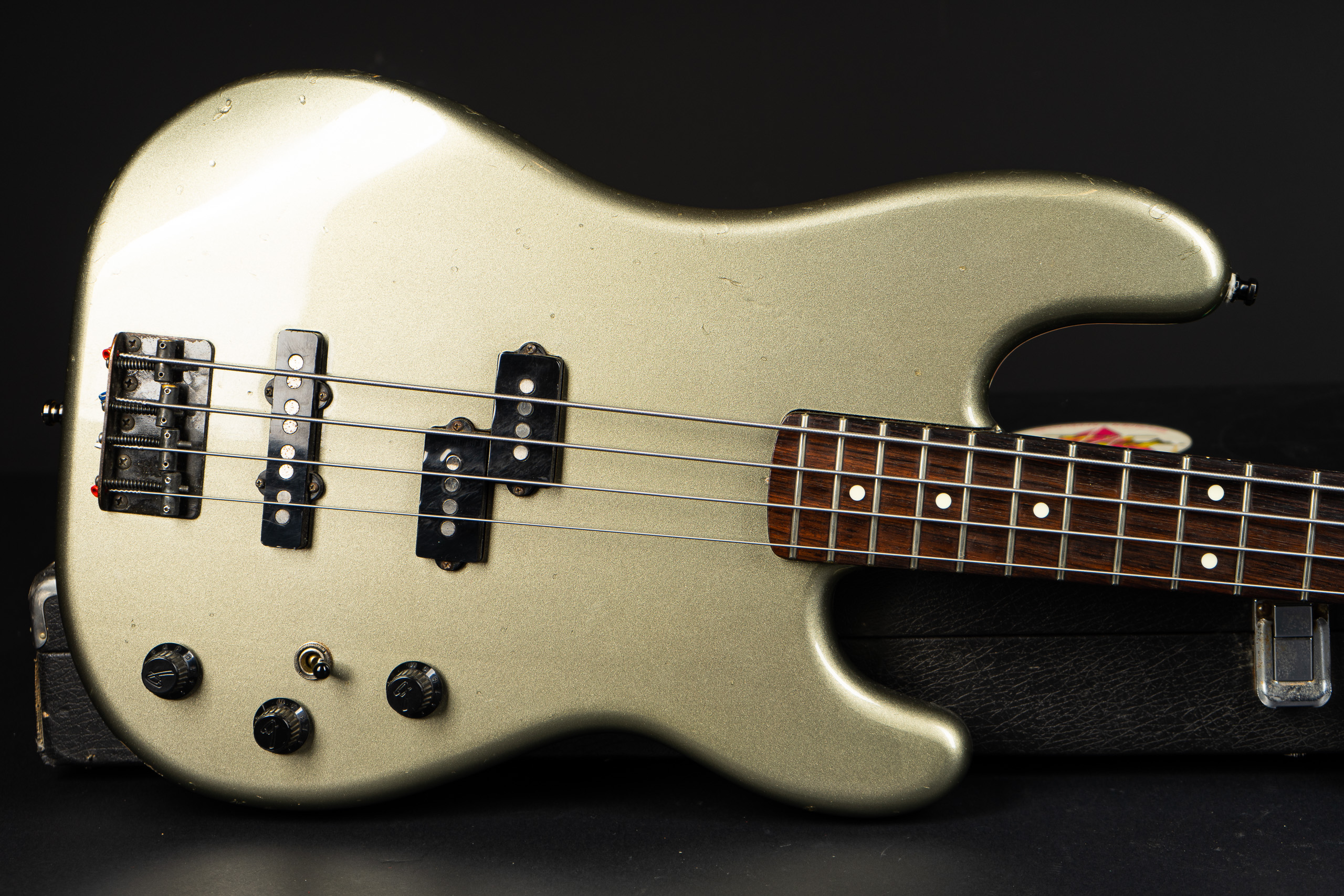 1985 Fender Jazz Bass Special PJ-555 - Gun Metallic first year