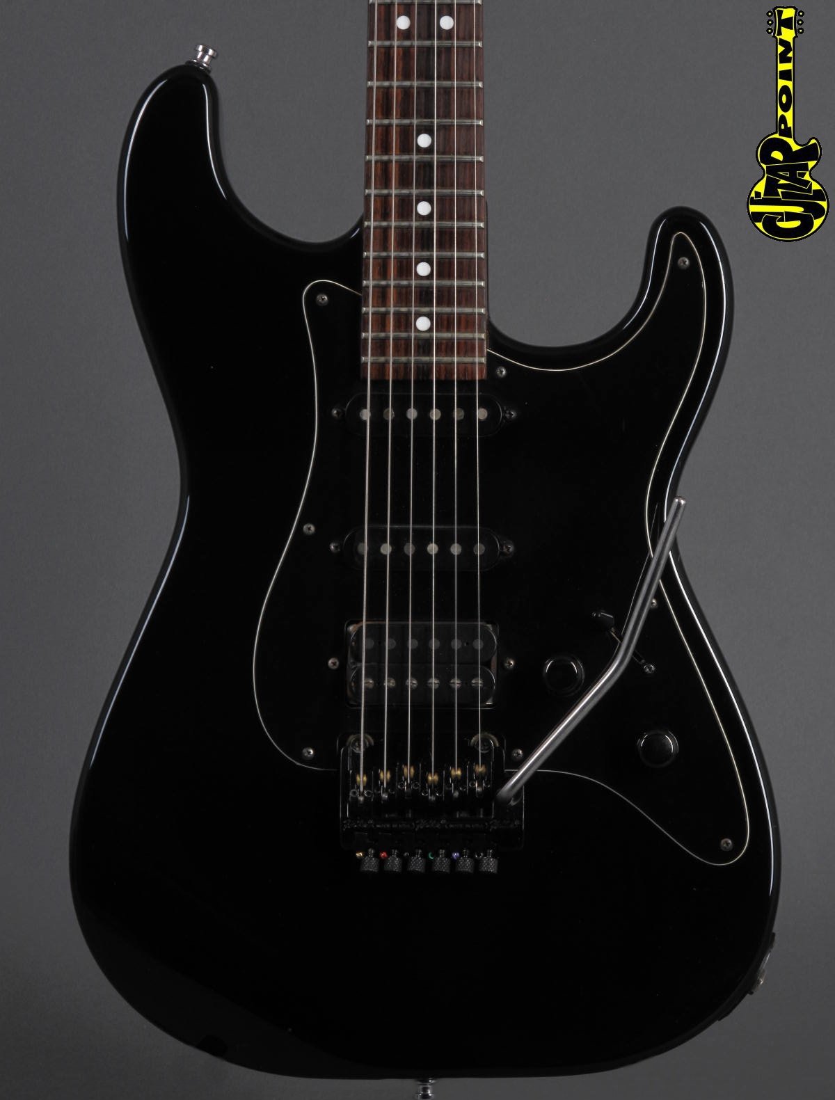 1986 Charvel Model 3 – Black – HSS/Kahler – GuitarPoint