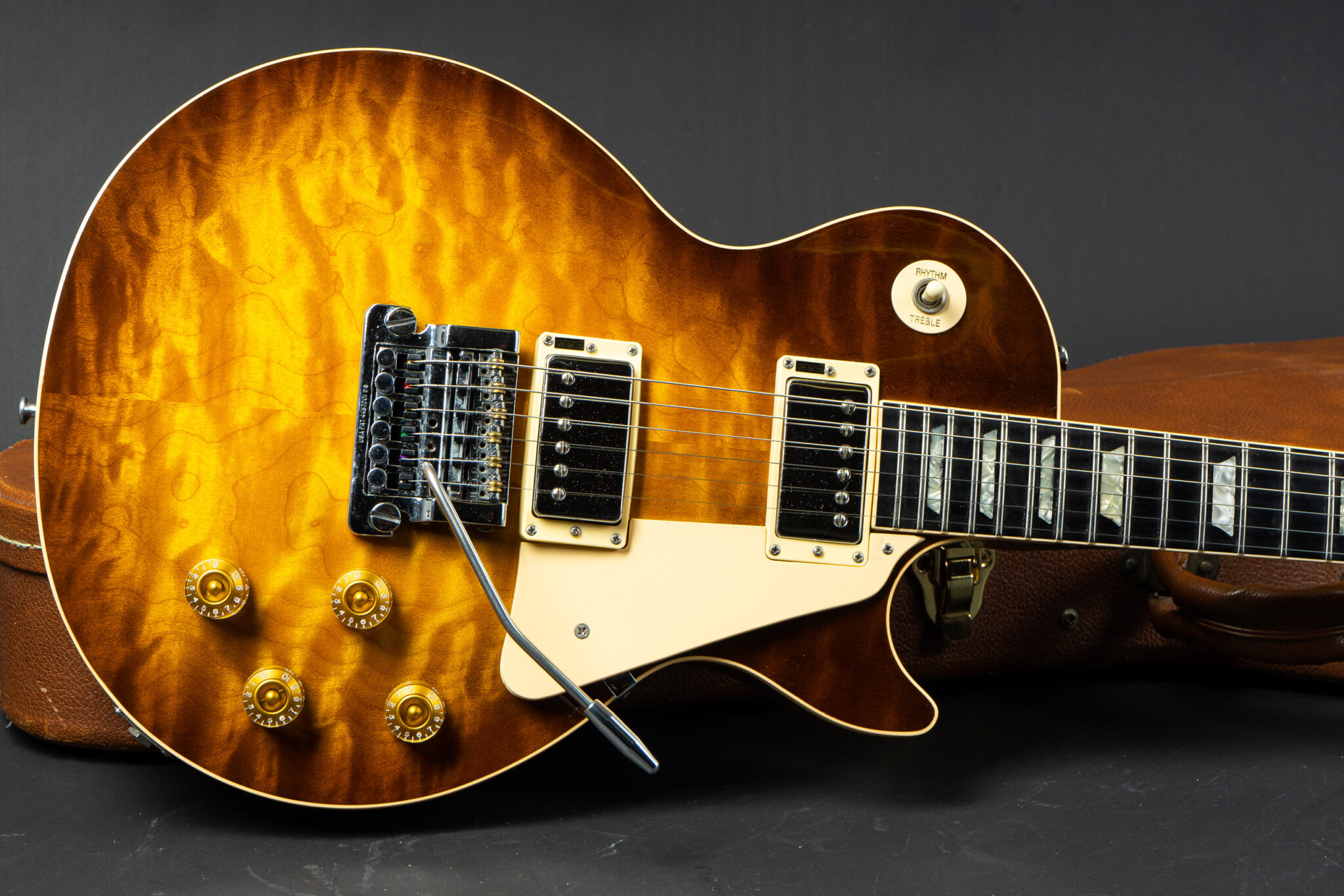 1986 Gibson Les Paul Vintage Sunburst rare factory Kahler