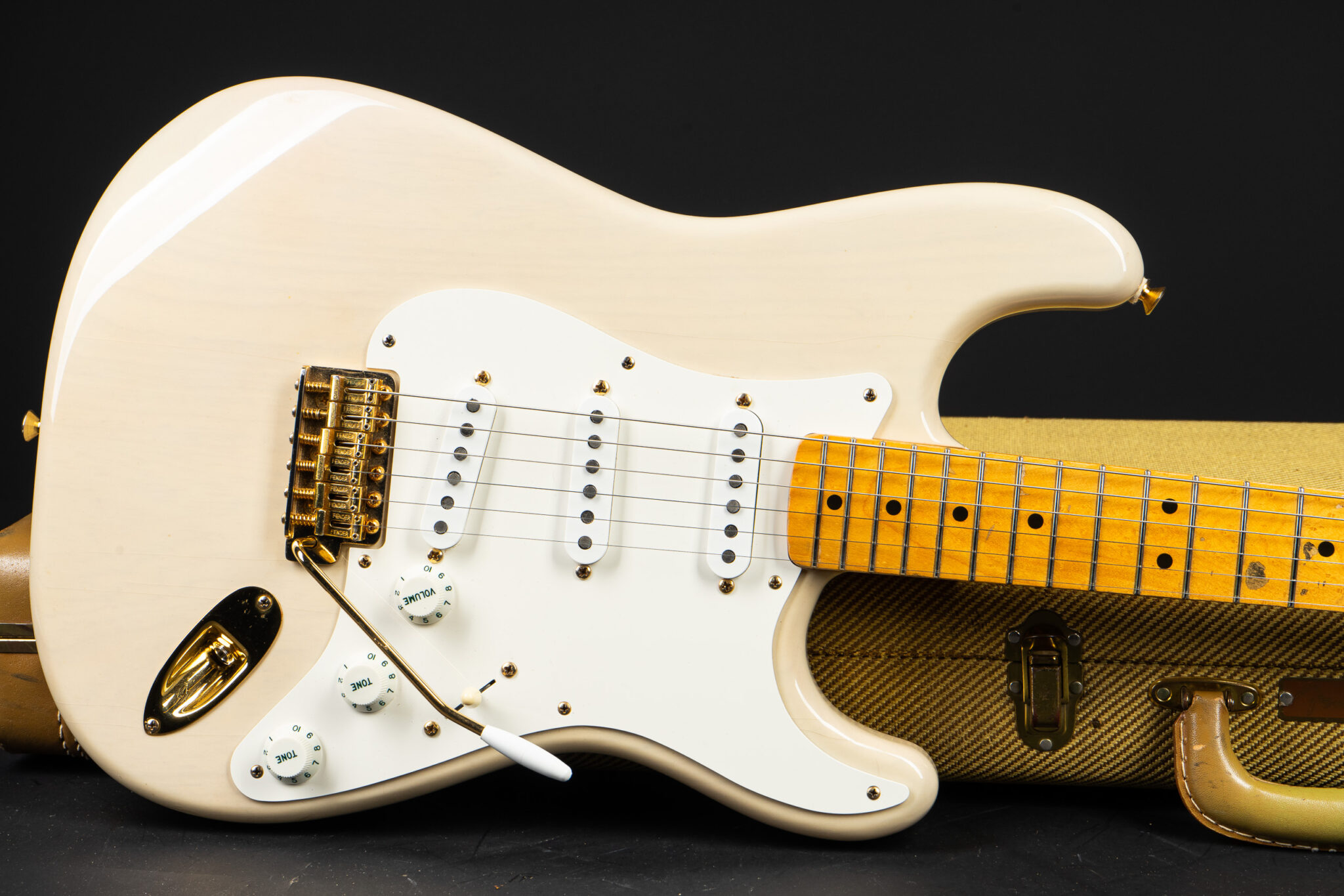 1987 Fender Stratocaster Mary Kaye 1957 Reissue – Blond – GuitarPoint