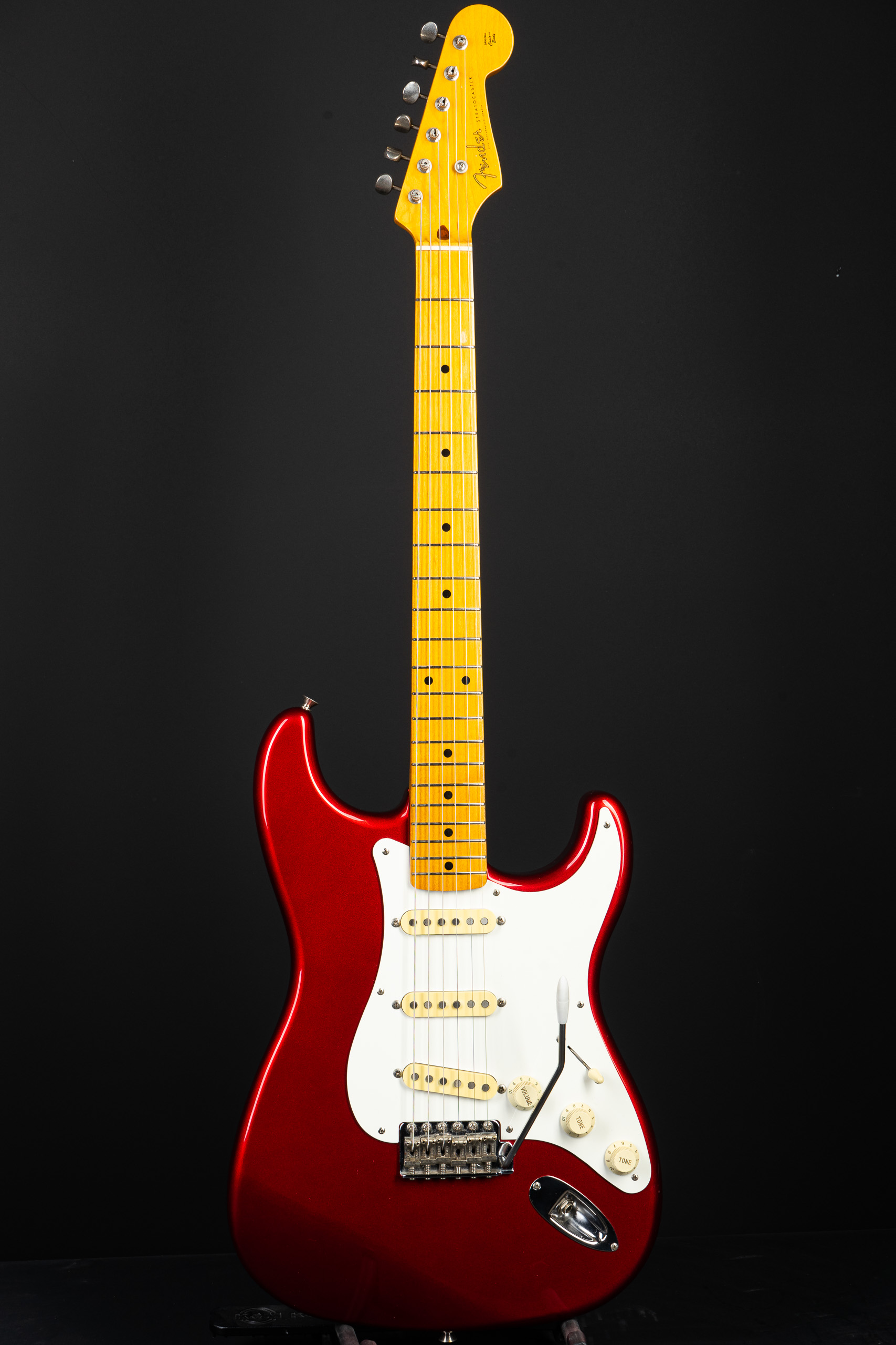 1987 Fender Stratocaster MIJ Fujigen 50s Reissue - Candy Apple Red