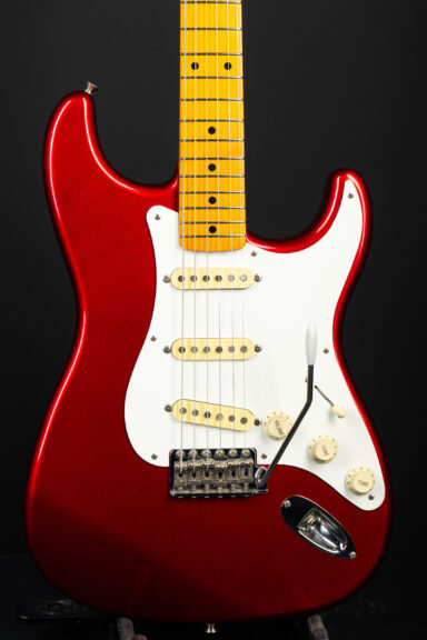 1987 Fender Stratocaster MIJ Fujigen 50s Reissue - Candy Apple Red