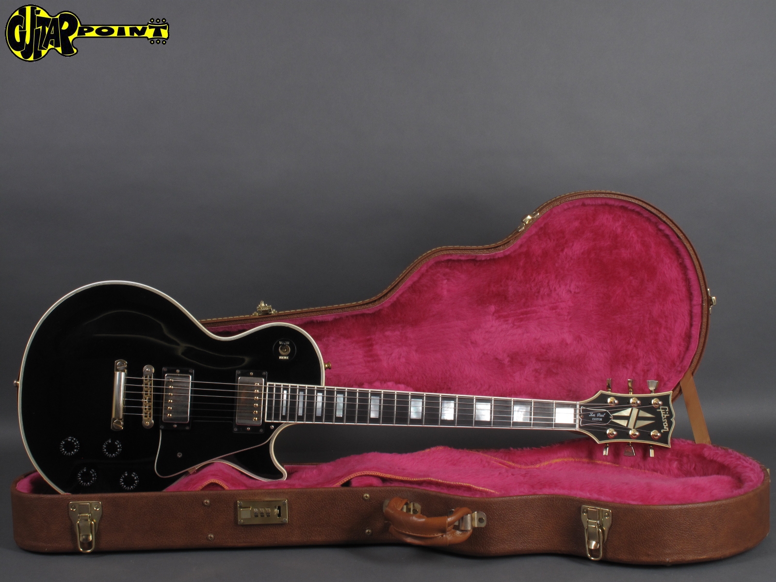 1987 Gibson Les Paul Custom – Ebony …lightweight ! – GuitarPoint