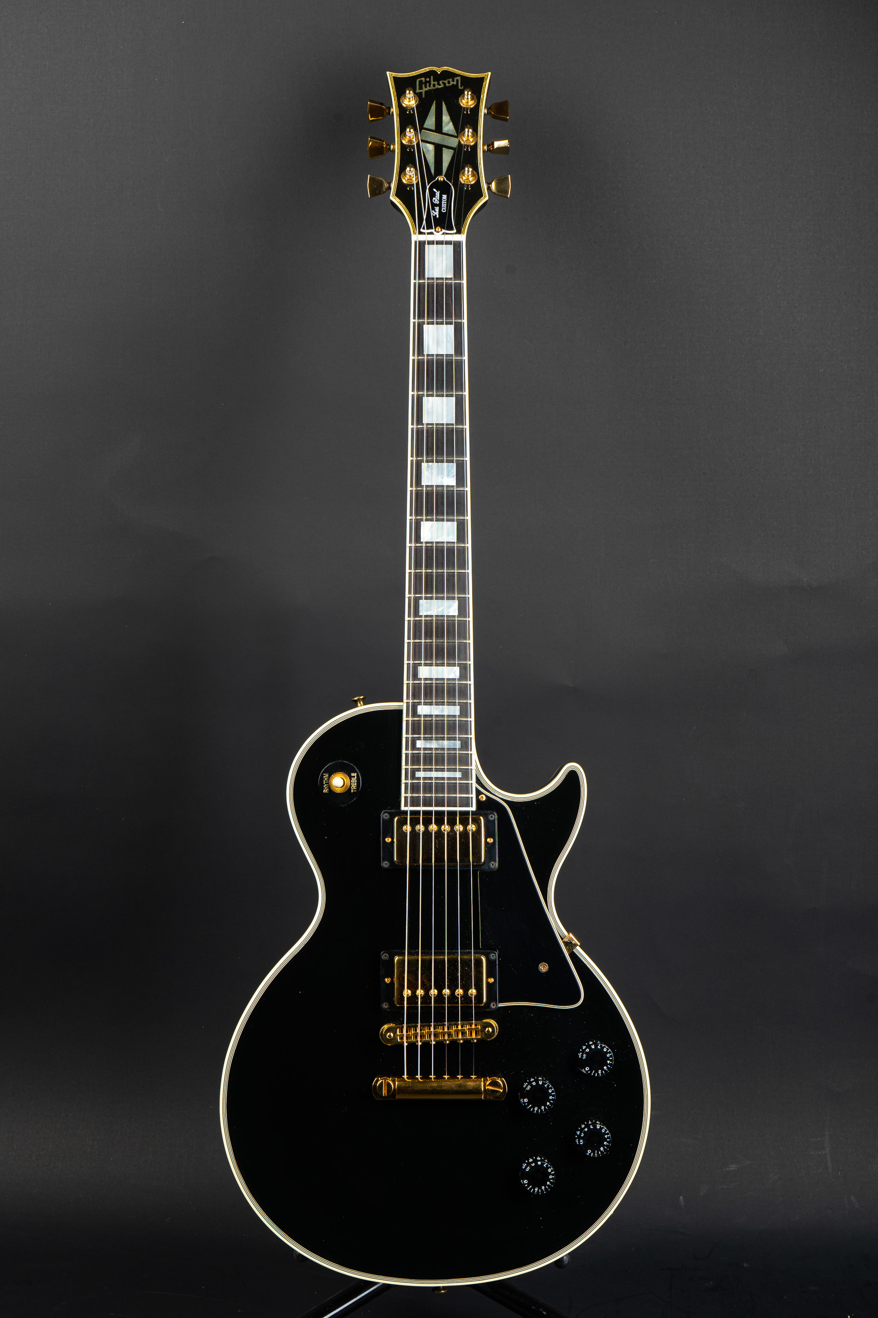 1987 Gibson Les Paul Custom - Ebony mint! - GuitarPoint