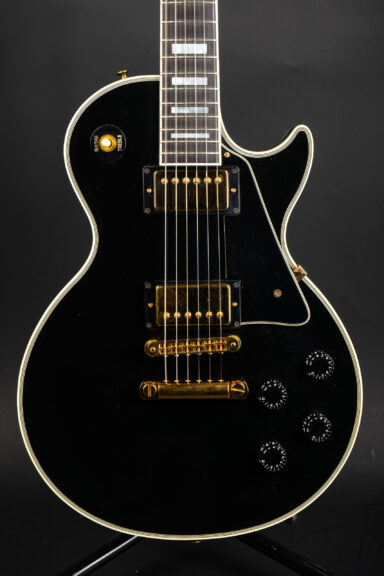 1987 Gibson Les Paul Custom - Ebony ...mint!
