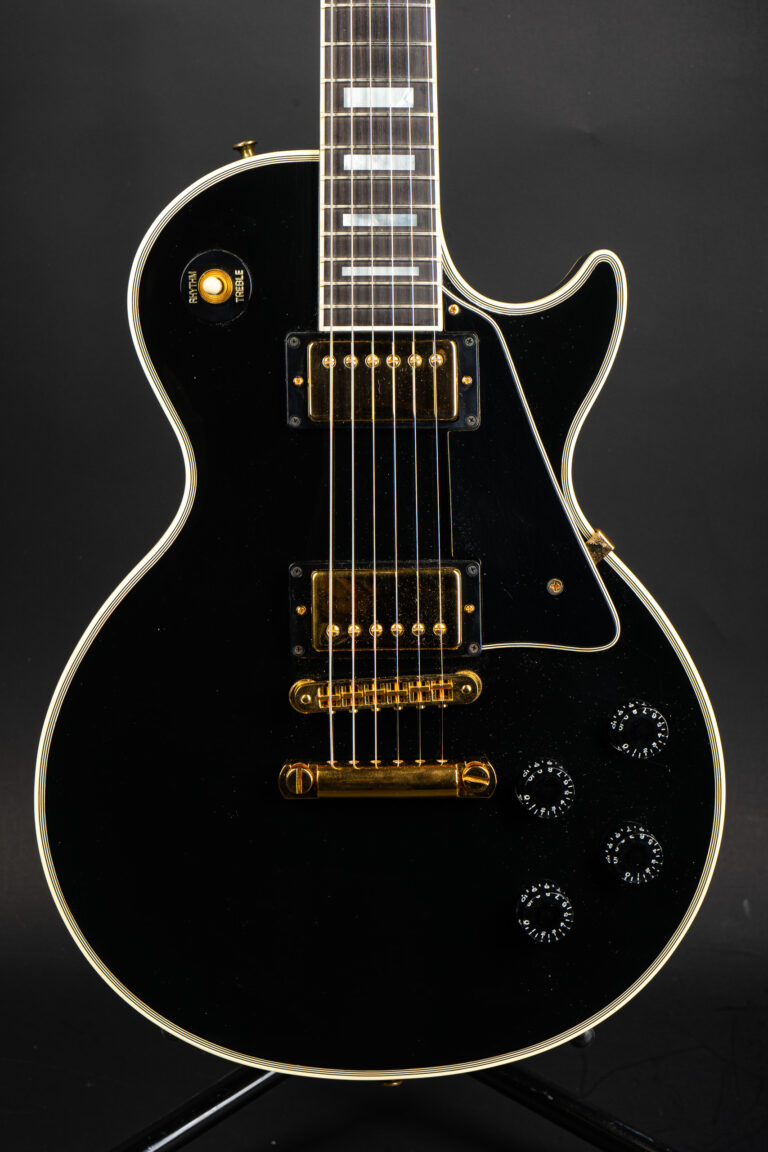 1987 Gibson Les Paul Custom – Ebony …near mint!