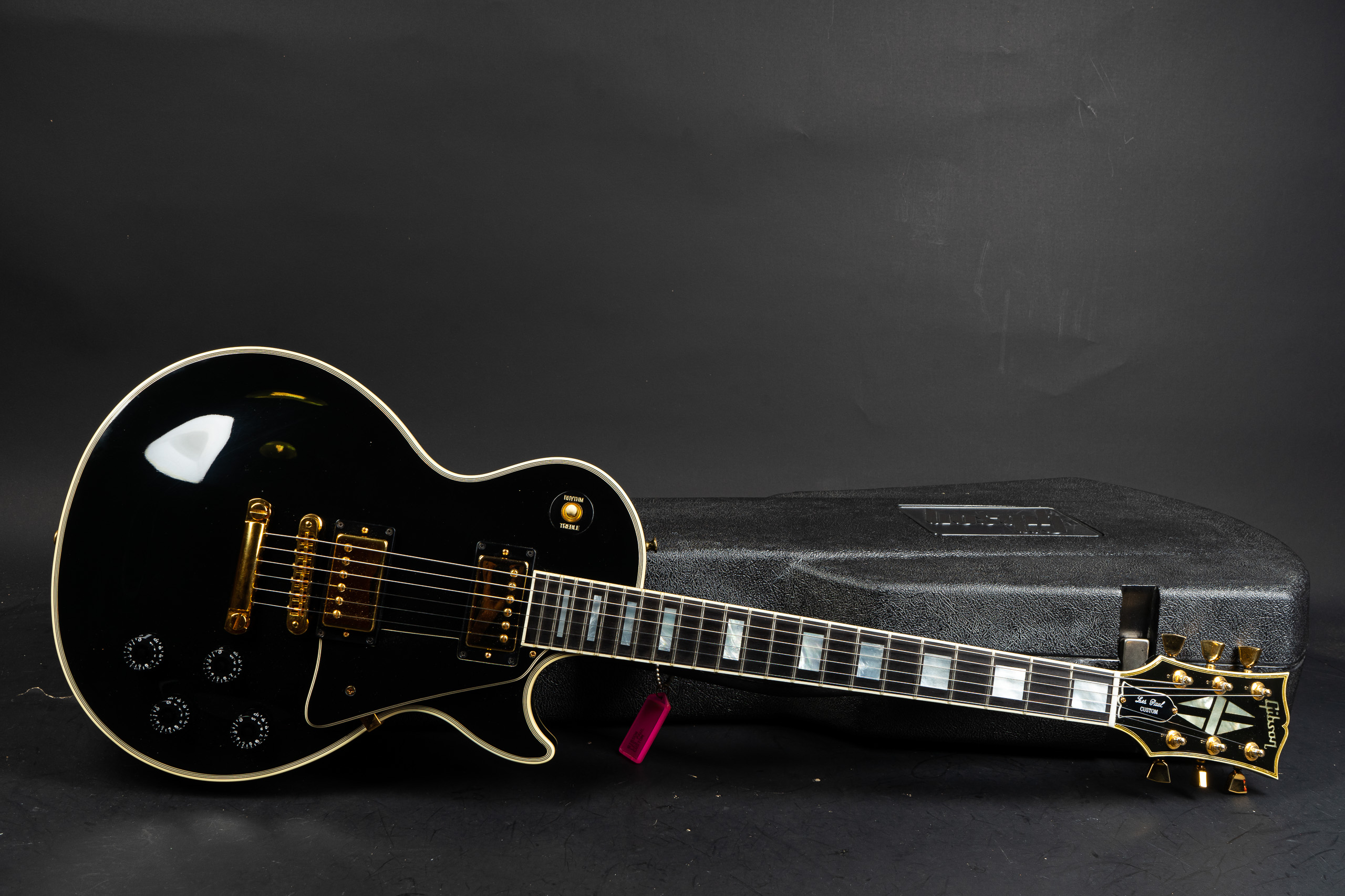 1987 Gibson Les Paul Custom - Ebony mint! - GuitarPoint