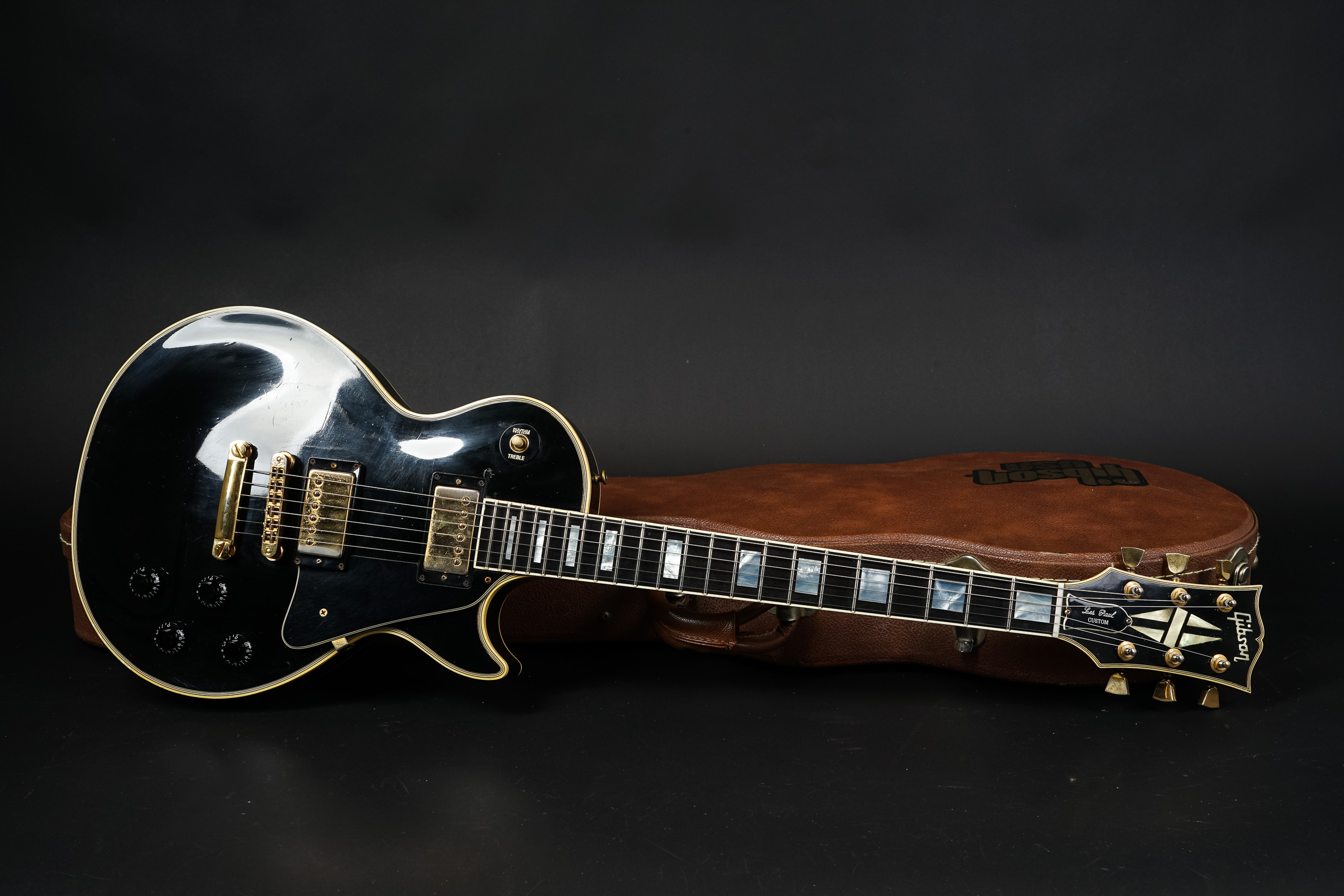 1987 Gibson Les Paul Custom - Ebony - GuitarPoint