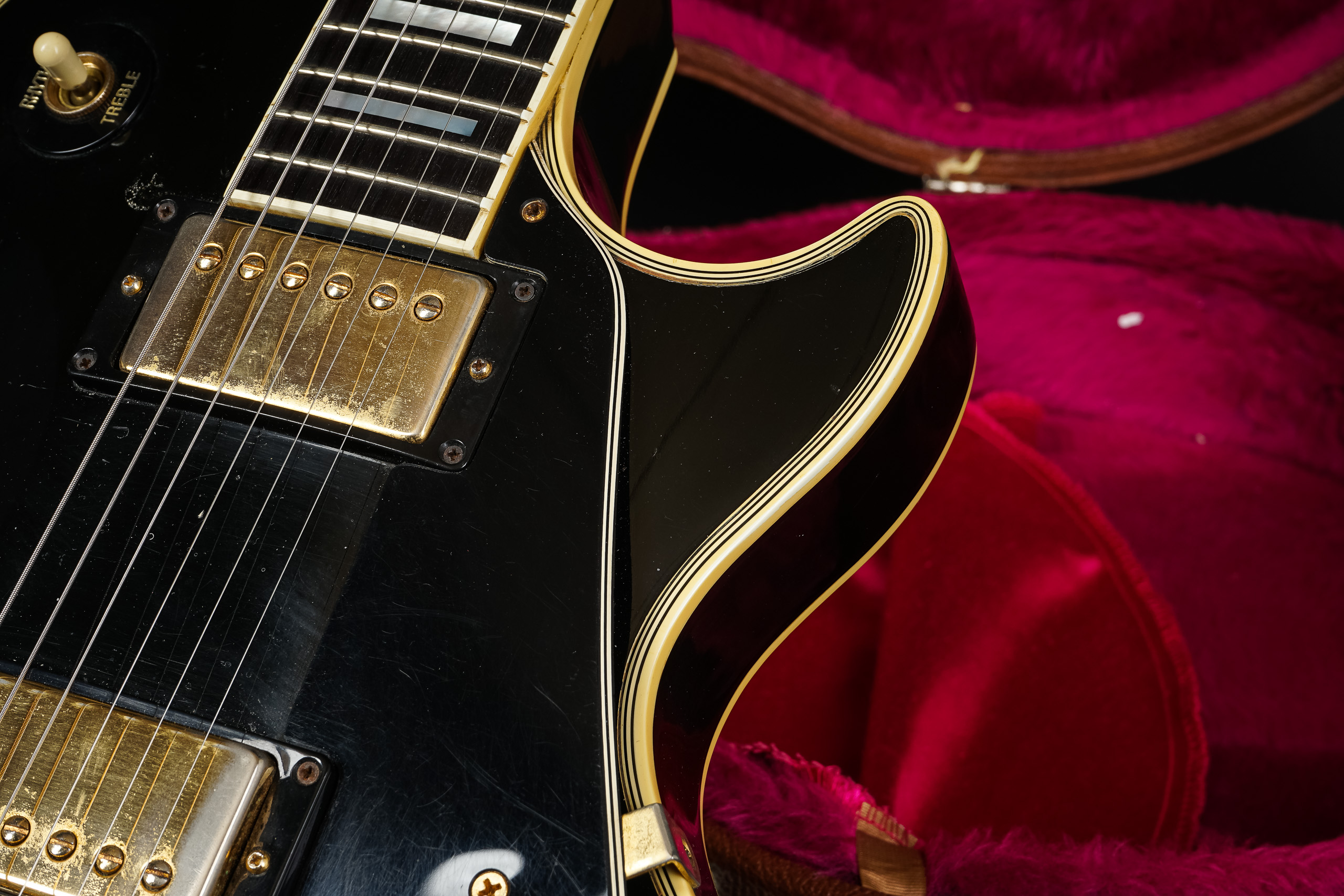 1987 Gibson Les Paul Custom - Ebony - GuitarPoint
