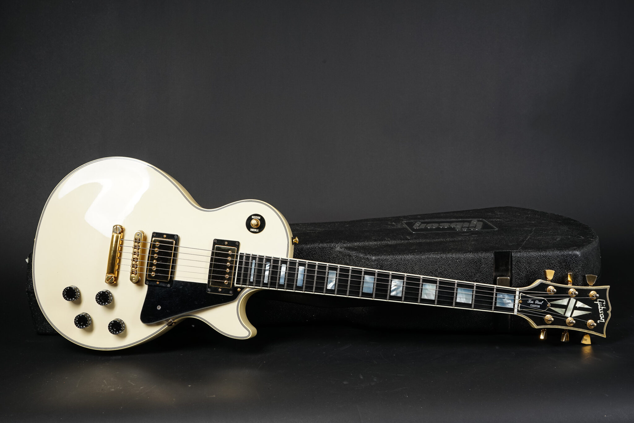 1987 Gibson Les Paul Custom – Polaris White – GuitarPoint