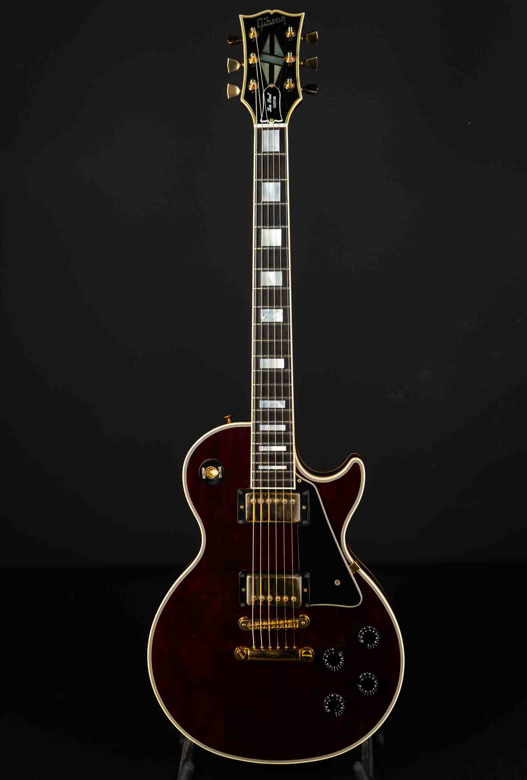 1987 Gibson Les Paul Custom - Wine Red - GuitarPoint