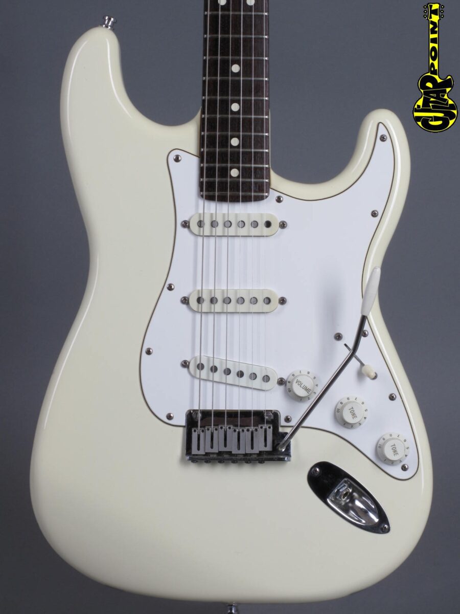 1988 Fender American Standard Stratocaster - Olympic White | GuitarPoint