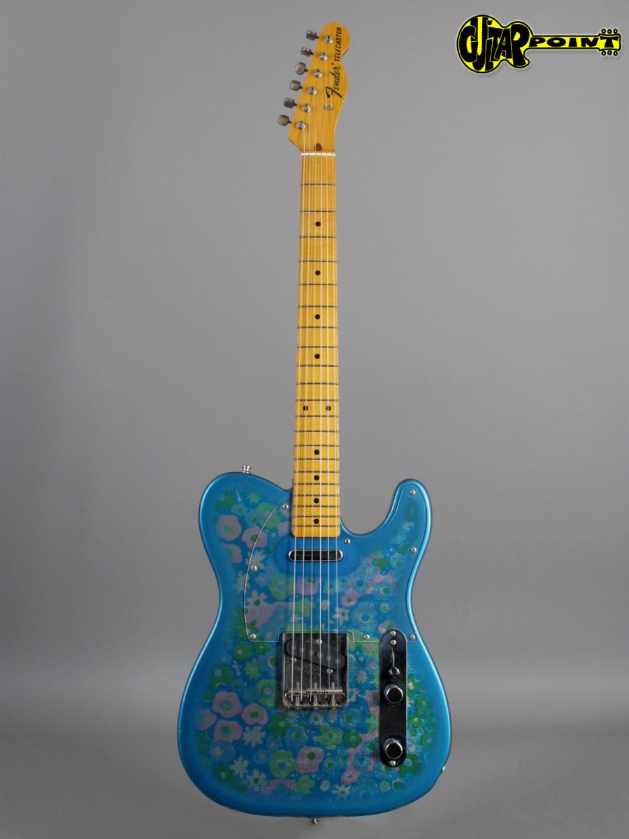 Fender blue deals flower telecaster