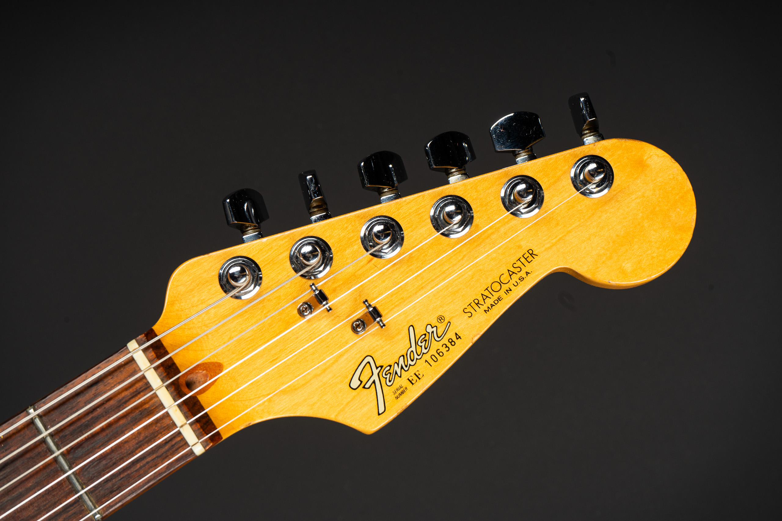 1988 Fender American Standard Stratocaster Export Model - Black 