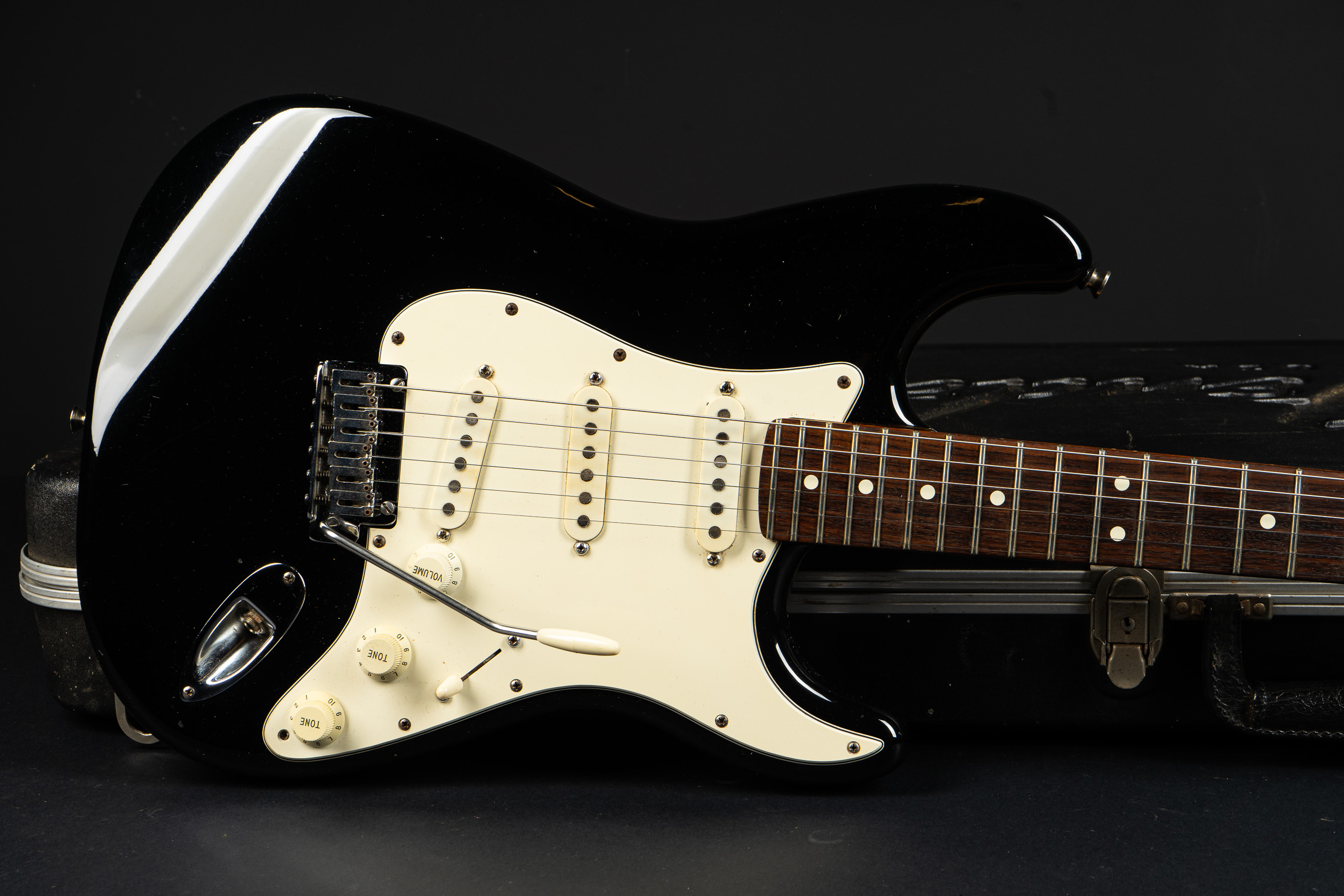 Fender Stratocaster ブラック 1987-1988年製【現状】 1988 Fender American Standard Stratocaster Export Model - Black
