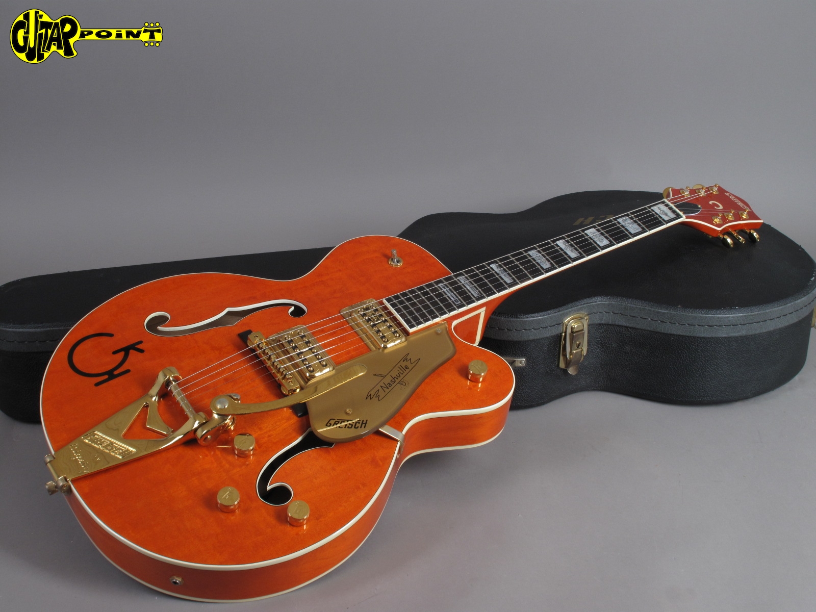 1989 Gretsch 6120W – Orange Stain – GuitarPoint