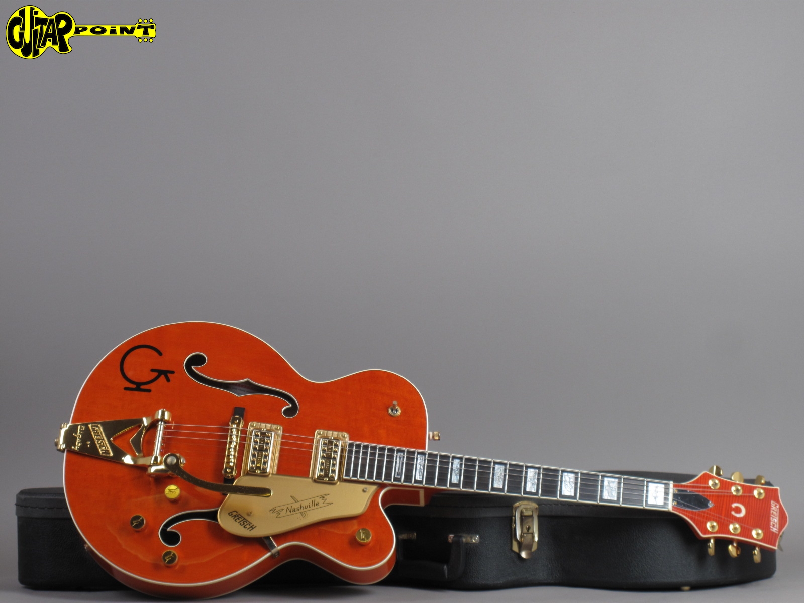 1989 Gretsch 6120W – Orange Stain – GuitarPoint