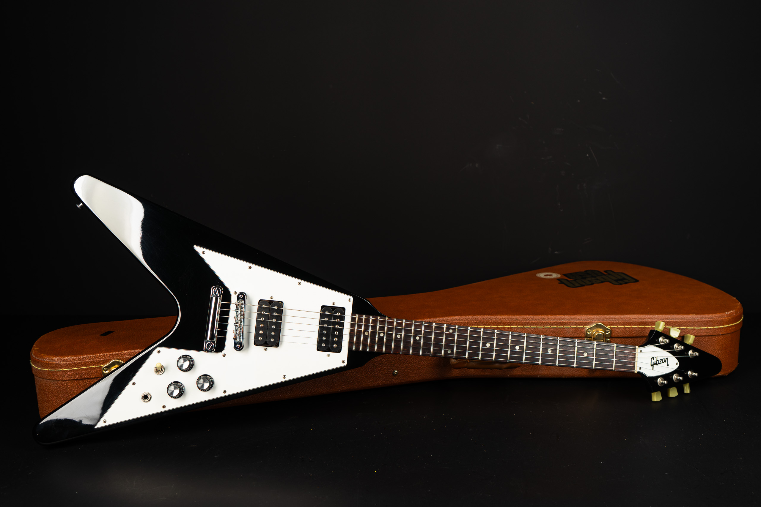 1990 Gibson Flying V 67 - Ebony - GuitarPoint