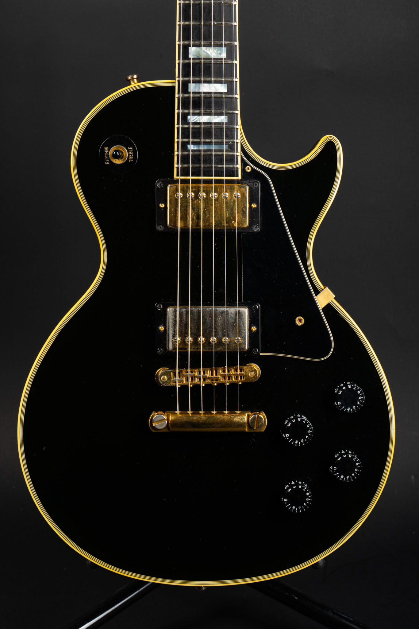 1990 Gibson Les Paul Custom – Ebony – GuitarPoint