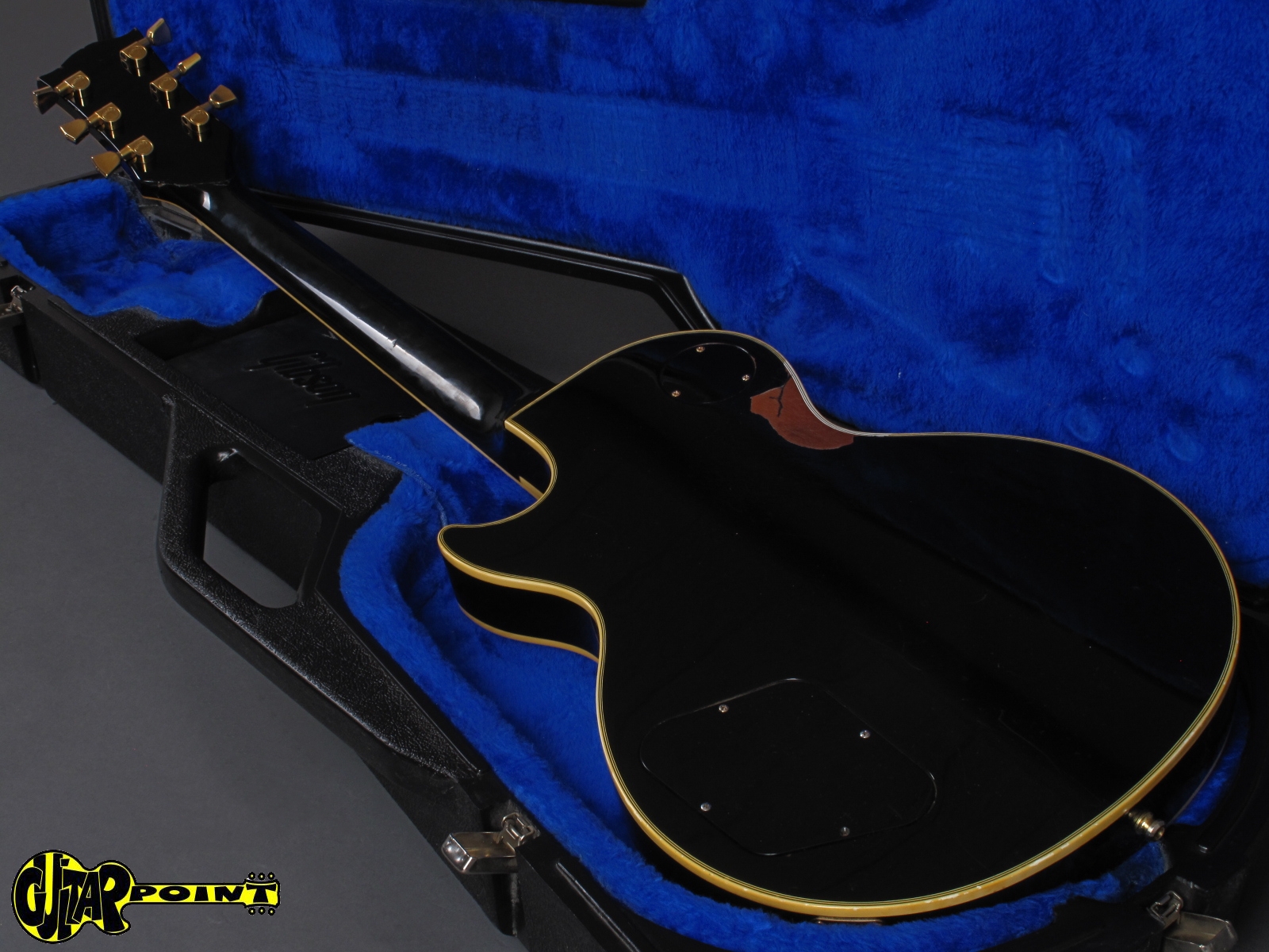 1990 Gibson Les Paul Custom – Ebony – GuitarPoint