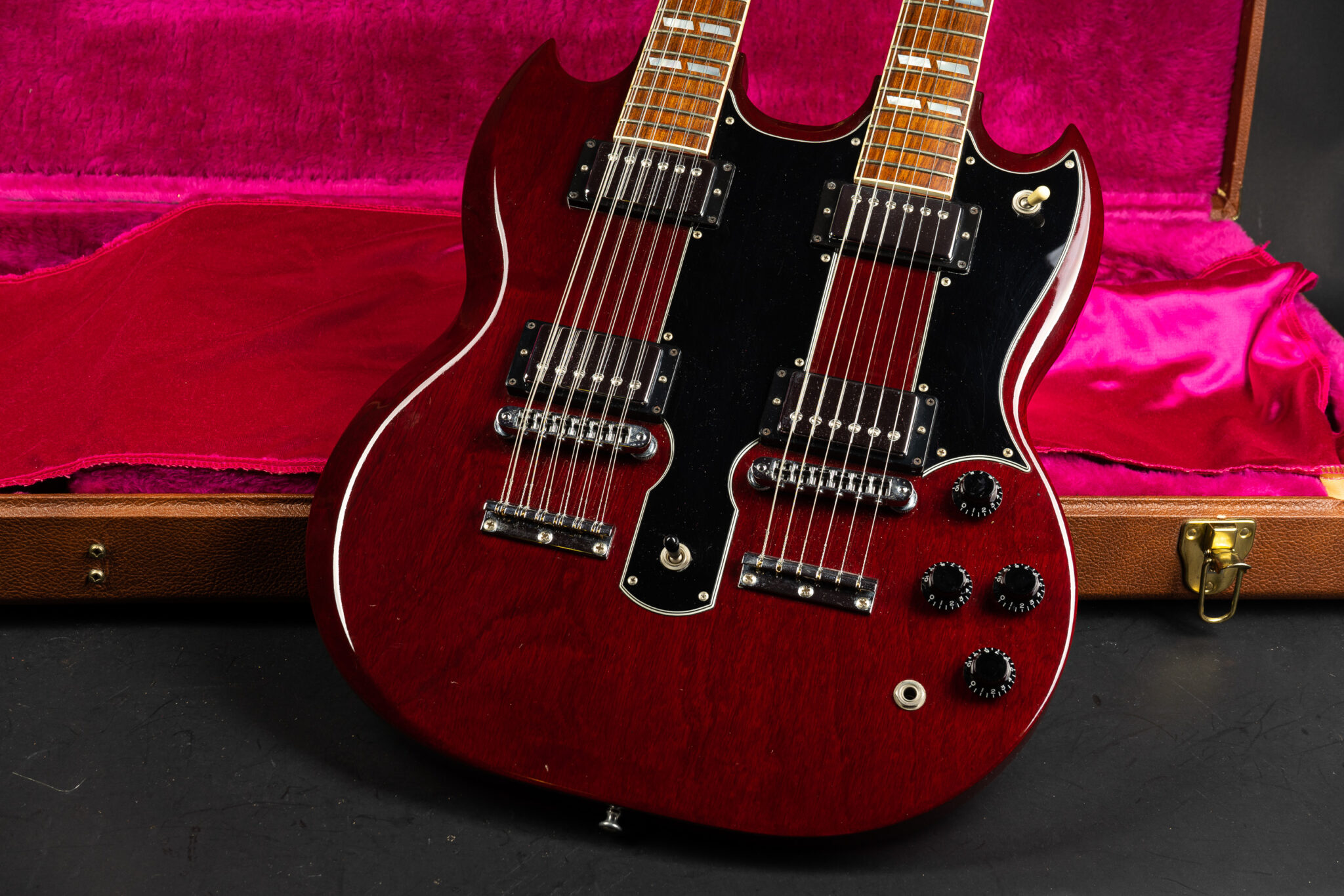 1991 Gibson EDS-1275 Doubleneck – Cherry – GuitarPoint