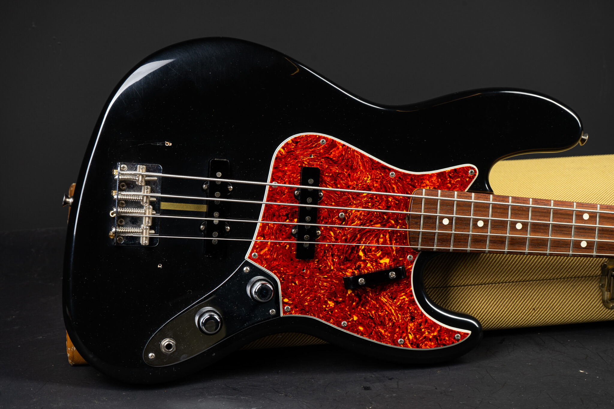 1992 Fender American Vintage 1962 Jazz Bass Reissue – Black