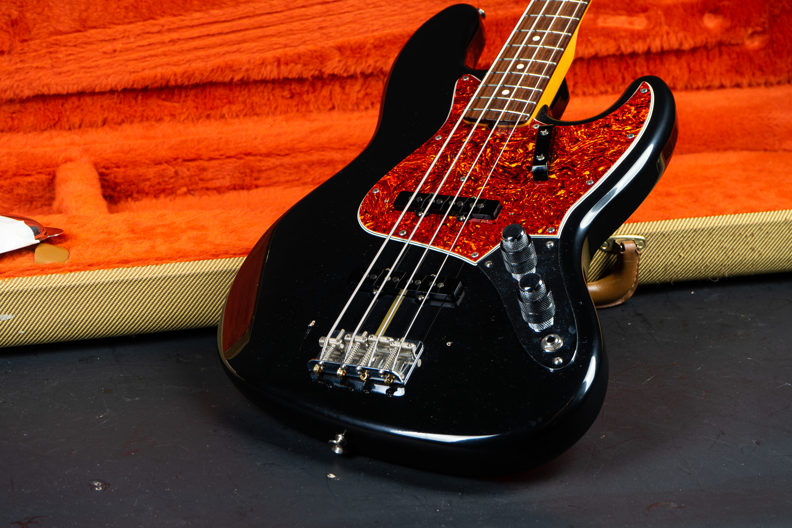 1992 Fender American Vintage 1962 Jazz Bass Reissue - Black