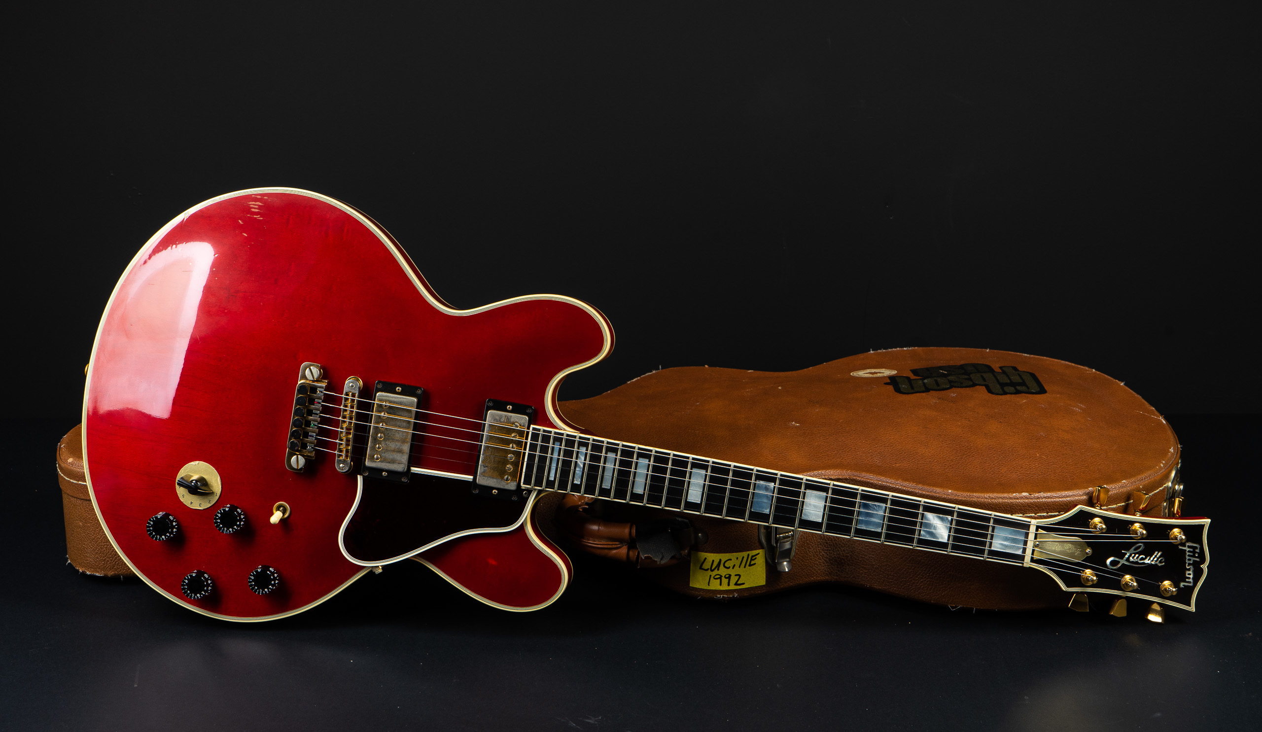 1992 Gibson B.B. King Lucille - Cherry - GuitarPoint