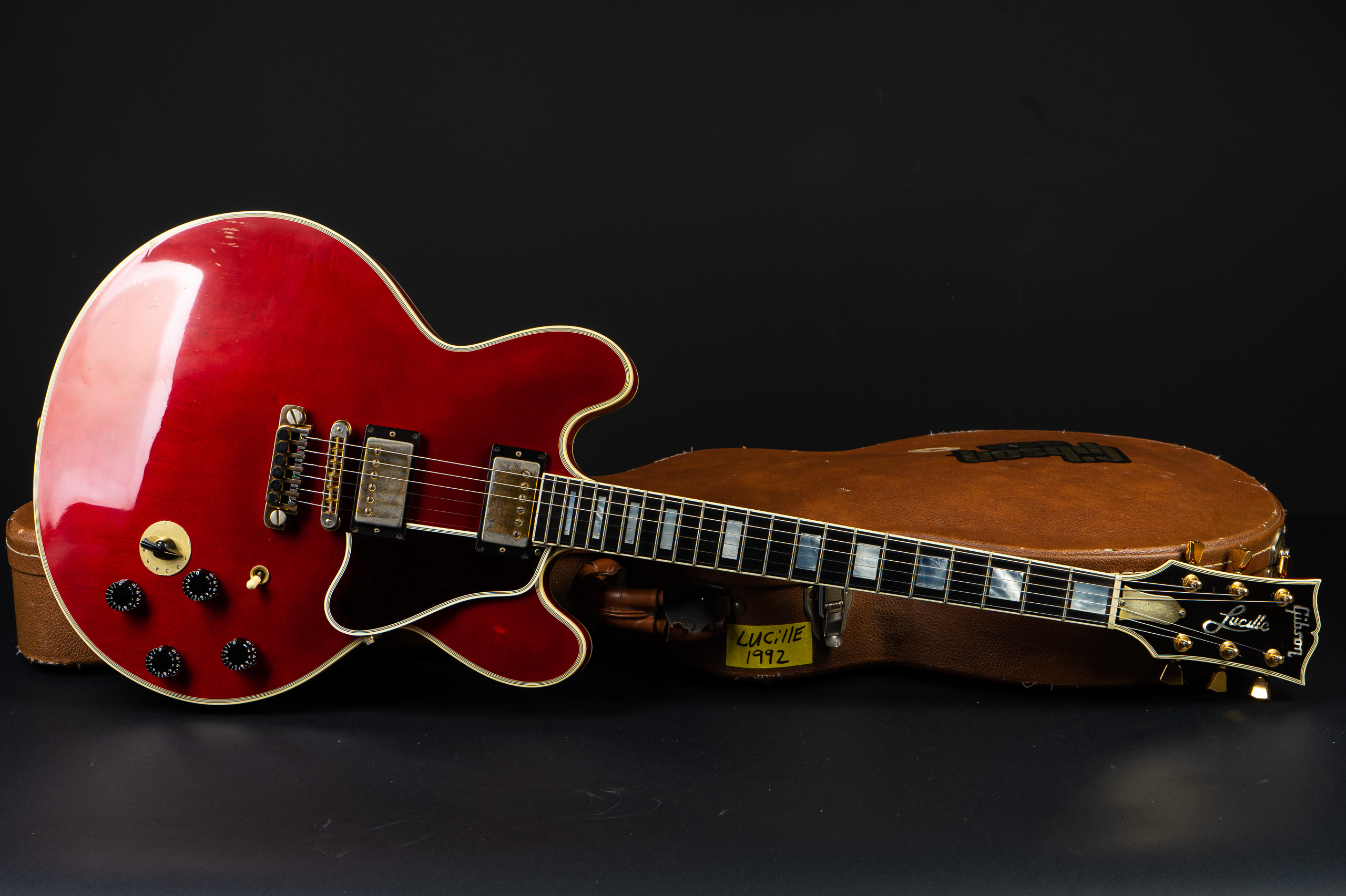 1992 Gibson B.B. King Lucille - Cherry - GuitarPoint