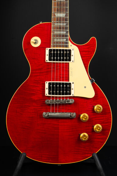 1992 Gibson Les Paul Classic Plus - Trans Red