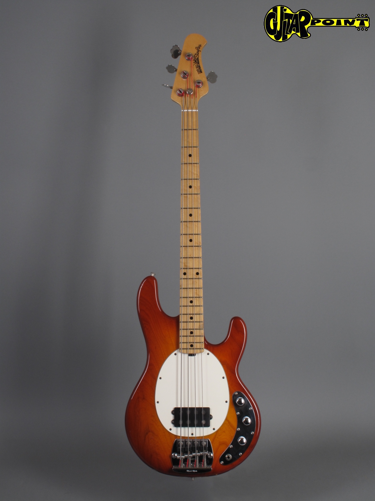 1992 Music Man Stingray – Cherry Sunburst – GuitarPoint