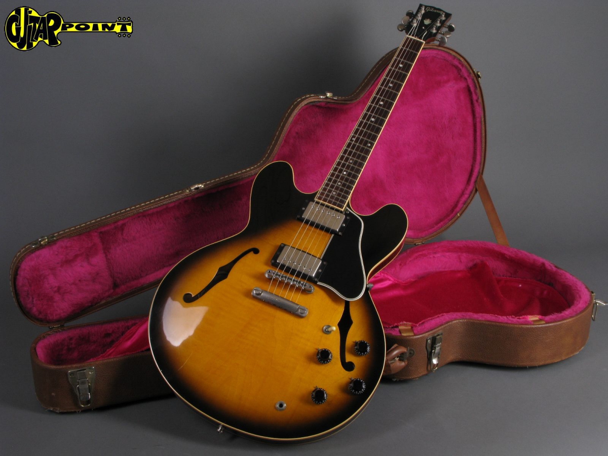 1993 Gibson ES-335 DOT Vintage Sunburst – GuitarPoint