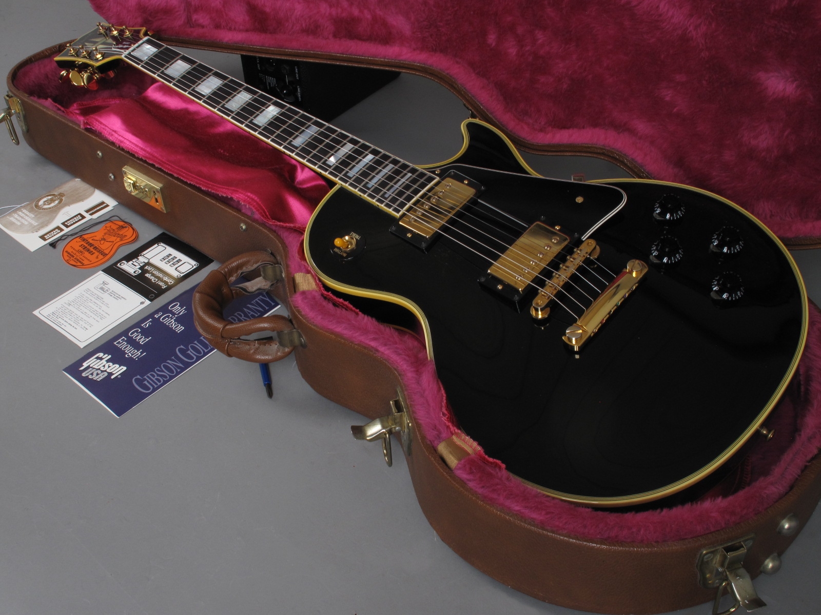 Gibson Les Paul Custom Black Beauty Reissue Historic