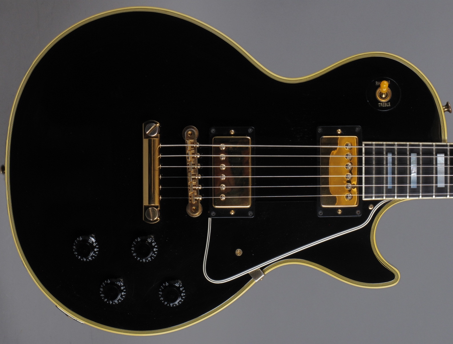 1994 Gibson Les Paul Custom “Black Beauty” 1957 Reissue – Historic ...