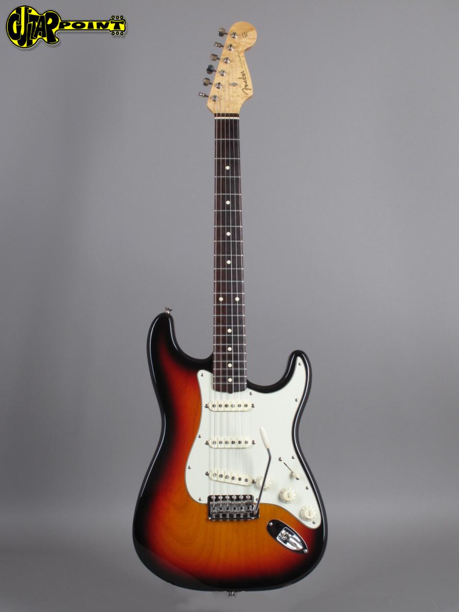 1995 Fender Custom Shop 1960 Stratocaster 3-Tone Sunburst – near mint! –  GuitarPoint