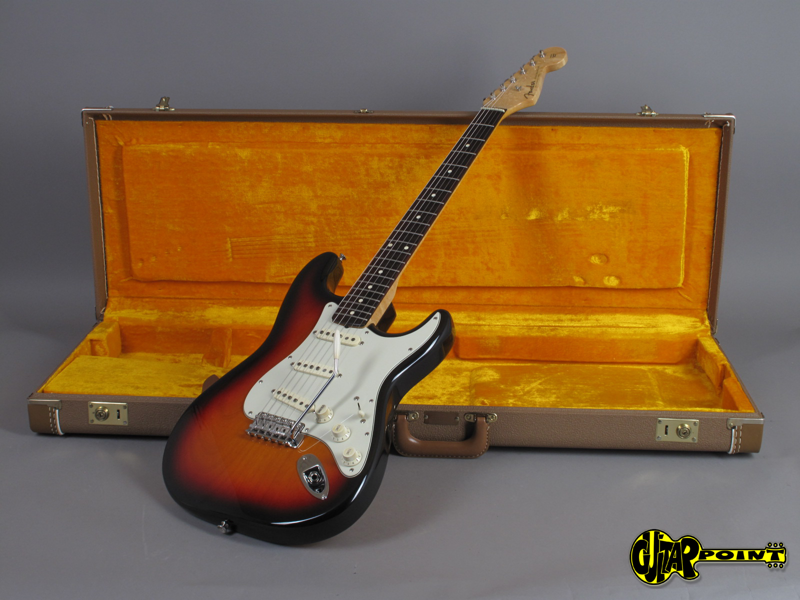 Fender Custom Shop Stratocaster 1995年製 1995 Fender Custom Shop 1960 Stratocaster 3-Tone Sunburst