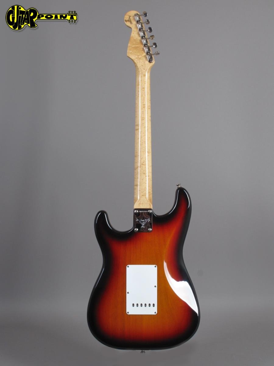 1995 Fender Custom Shop 1960 Stratocaster 3-Tone Sunburst – near mint! –  GuitarPoint