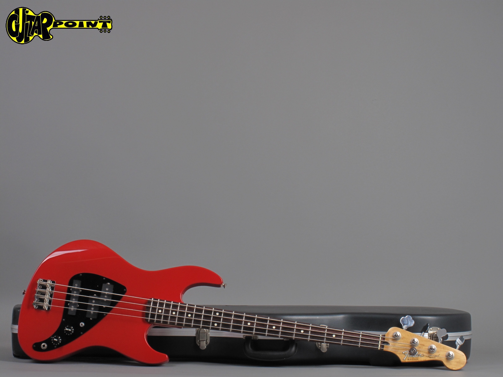 1995 Fender Jp 90 Bass Torino Red Made In Usa Guitarpoint