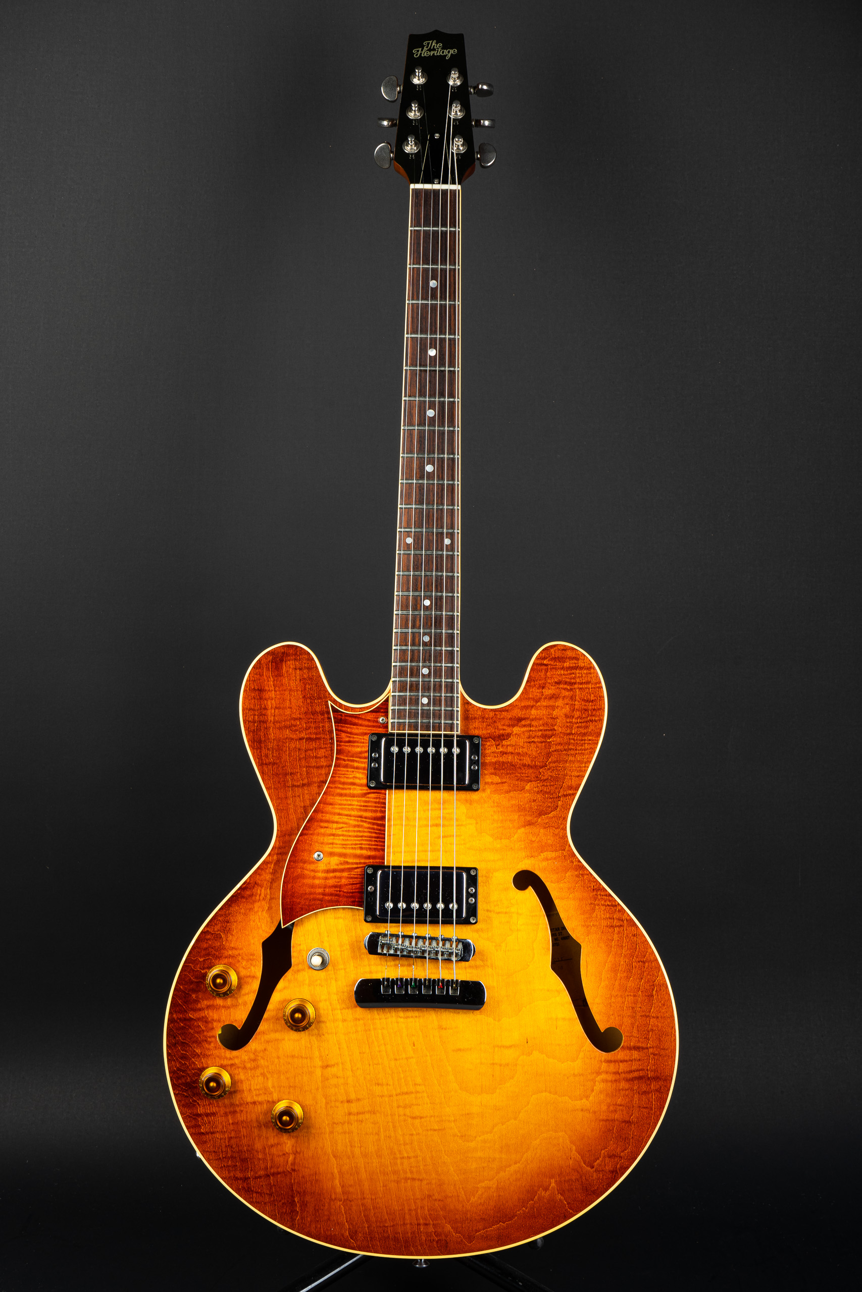 1996 Heritage H-535 Hollowbody Flamed Maple - Lefthand - GuitarPoint