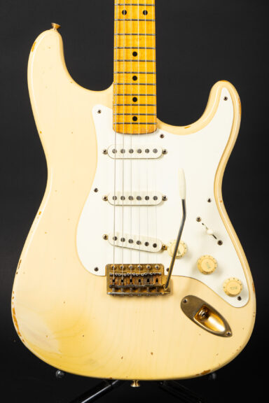 1997 Fender Custom Shop 56 Stratocaster Cunetto Relic - Mary Kaye Blonde