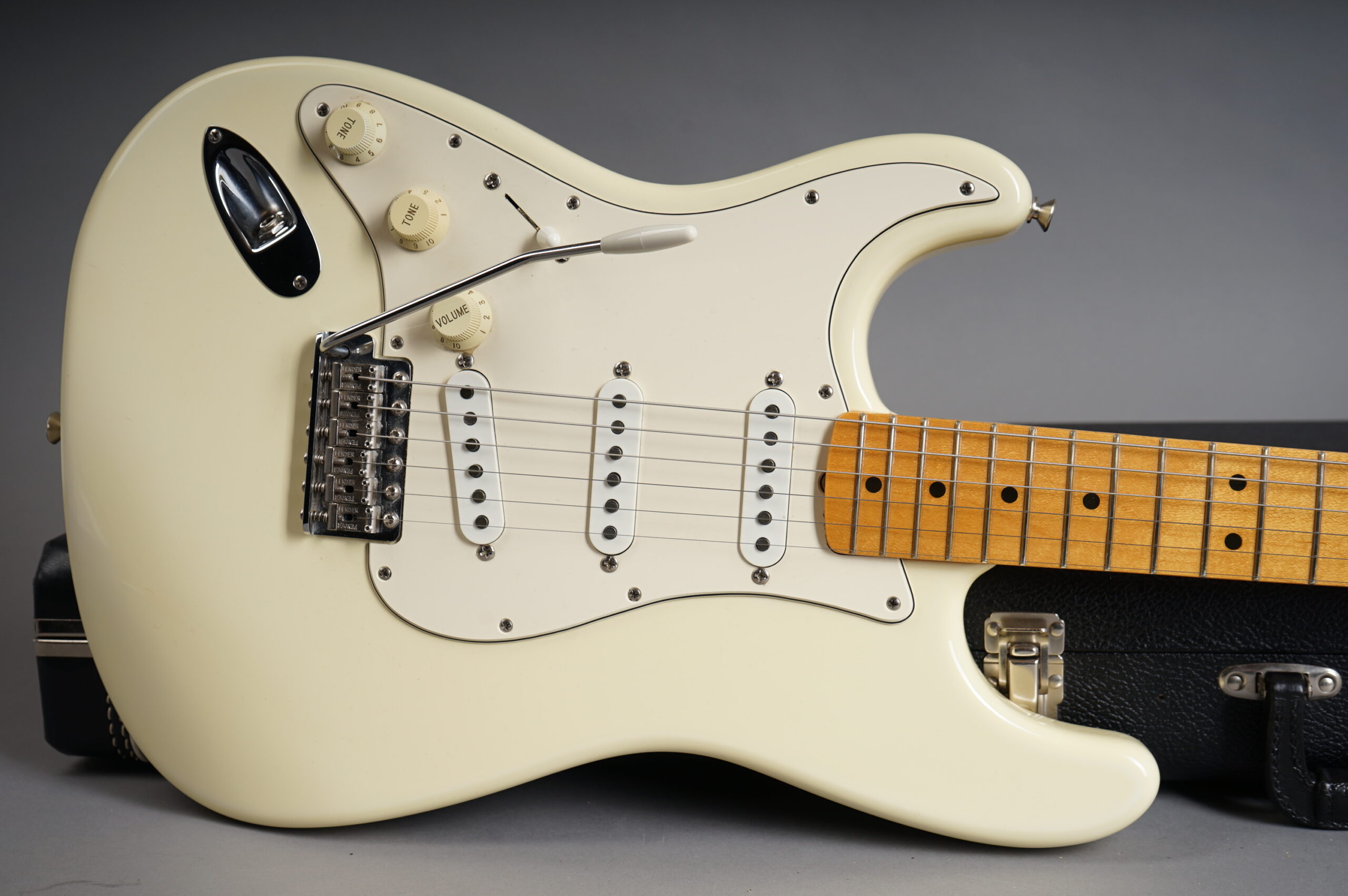 1997 Fender Jimi Hendrix Tribute Stratocaster - Olympic White