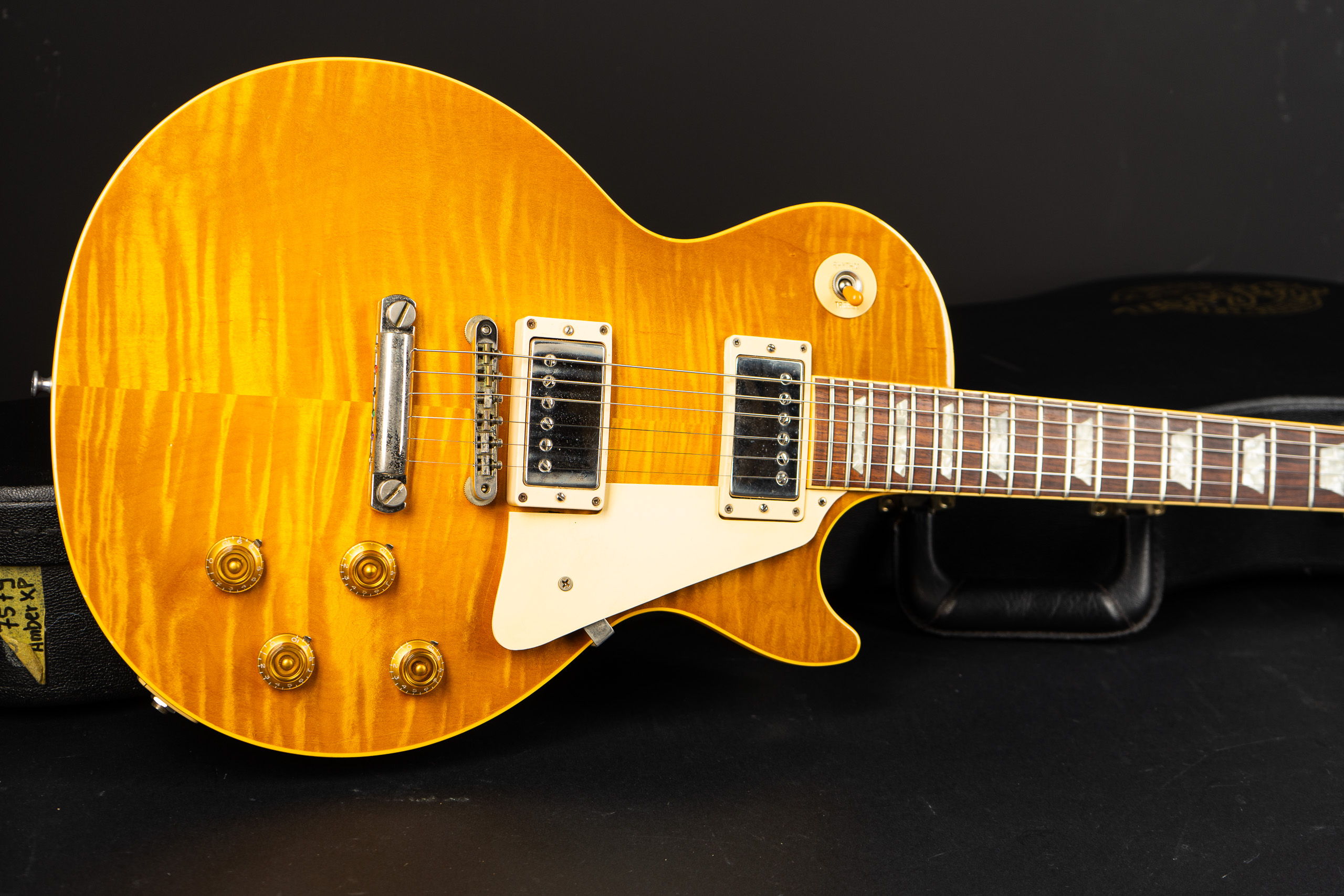 1997 Gibson 1958 Les Paul Reissue Flametop - Butterscotch