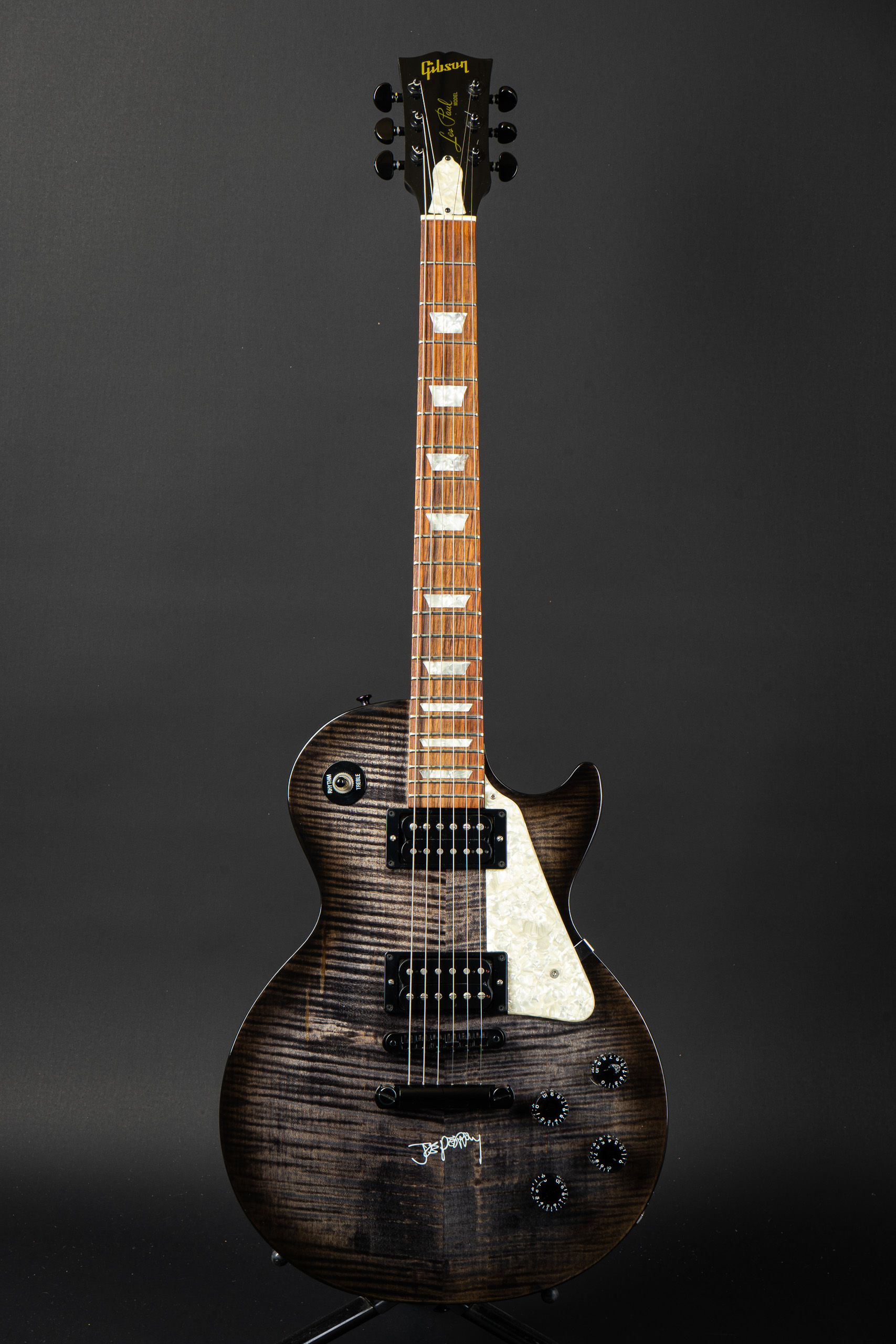 1997 Gibson Joe Perry Les Paul - Translucent Blackburst - GuitarPoint