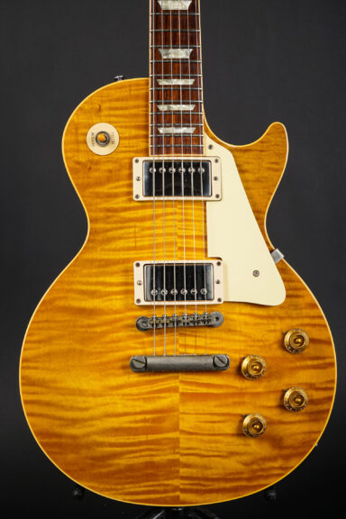 1997 Gibson Les Paul 1958 AA-Flametop Reissue - Butterscotch