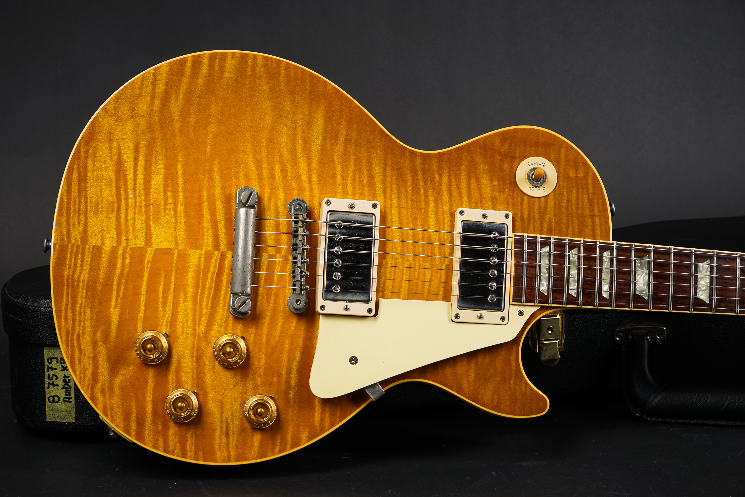 1997 Gibson Les Paul 1958 AA-Flametop Reissue - Butterscotch