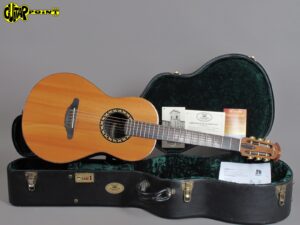 ovation 1997 collectors parlor guitar