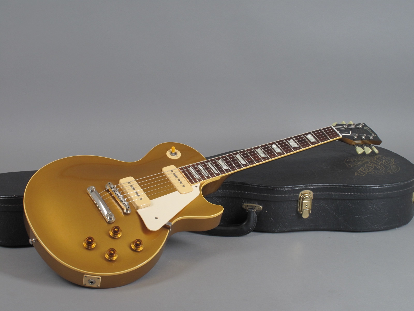 1998 Gibson Les Paul 1956 Reissue - Goldtop - Allgold - GuitarPoint