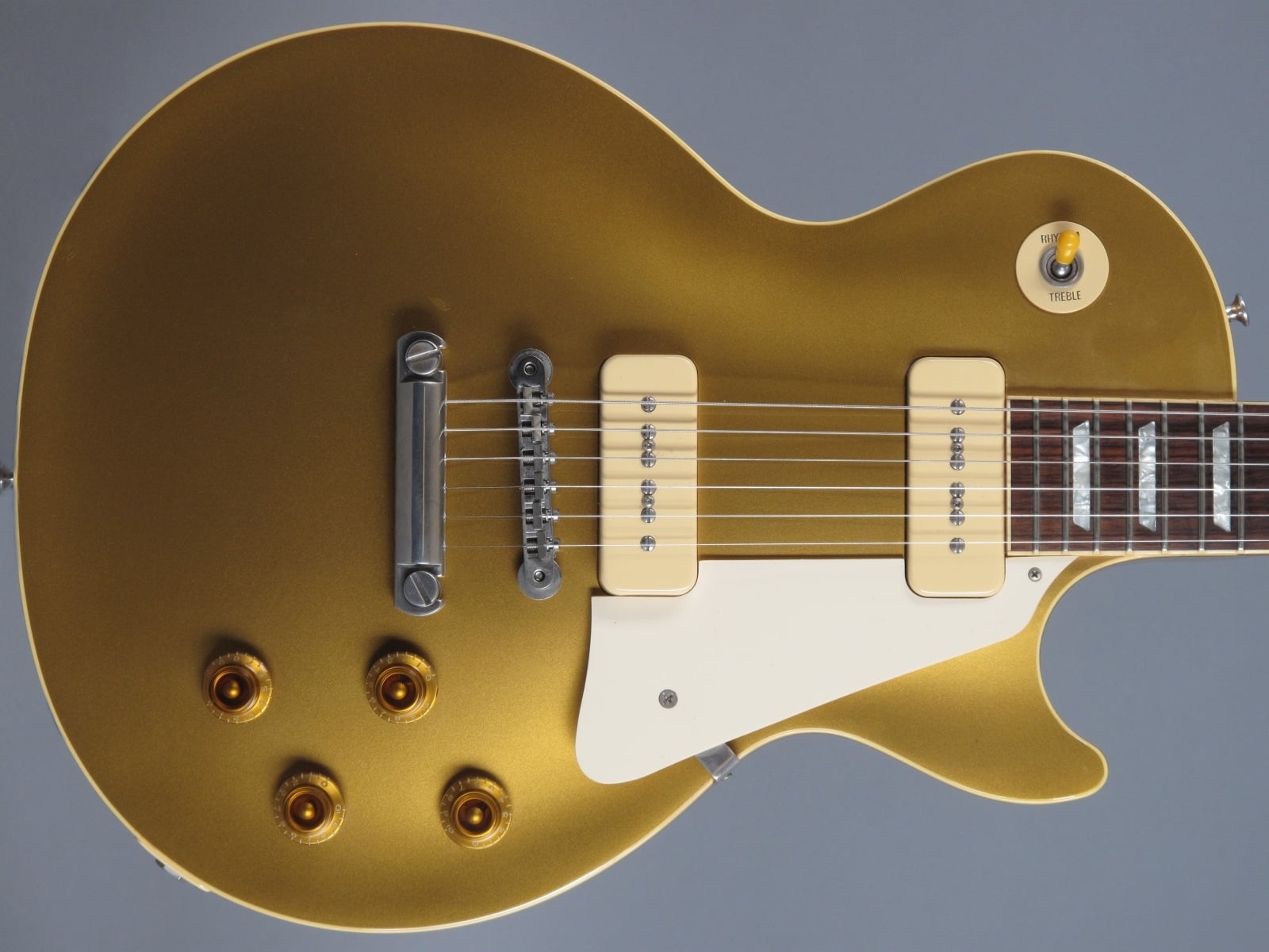 Les Paul ゴールド 1998 Gibson Les Paul 1956 Reissue – Goldtop – Allgold